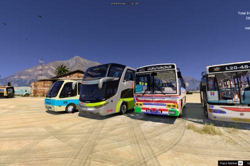 Buses Paraguayos V (GTA 5 Py Buses)
